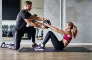 PSB Fitness personal trainers teach affordable gym membership students proper form and gym safety